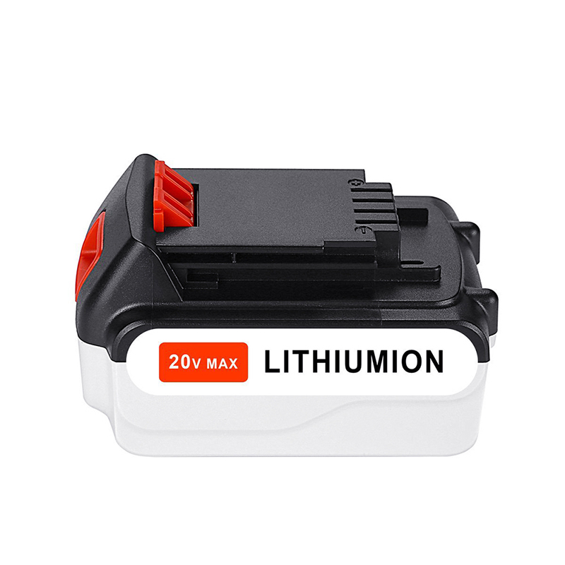 Li-ion 20 โวลต์ 5000 มิลลิแอมป์ชั่วโมงแบตเตอรี่ทดแทนเครื่องมือไร้สายสำหรับ b Lack \u0026 D Ecker LB20, LBX20, LBX4020, LB2X4020