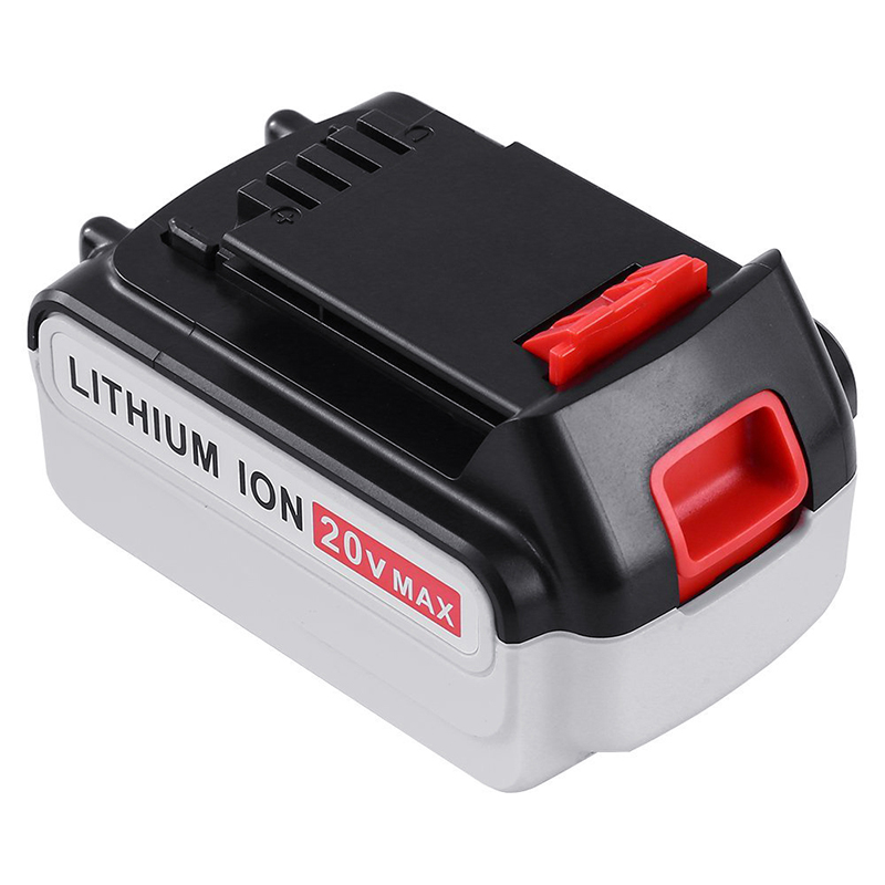 Li-ion 20 โวลต์ 5000 มิลลิแอมป์ชั่วโมงแบตเตอรี่ทดแทนเครื่องมือไร้สายสำหรับ b Lack \u0026 D Ecker LB20, LBX20, LBX4020, LB2X4020