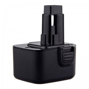 แบตเตอรี่สว่านแบบชาร์จไฟคุณภาพสูงขนาด 1500mAh 12V Ni-Cd สำหรับ Dewalt DE9072, DE9074, DE9075