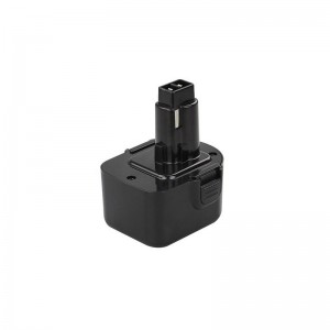 Ni-Cd 1700mAh 12V แบตเตอรี่แบตเตอรี่สว่านสำหรับ Dewalt DE9071, DE9072, DE9074