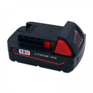 Li-ion 18V 1500mAh เปลี่ยนแบตเตอรี่แพ็คสำหรับมิลวอกี 48-11-1840 M18