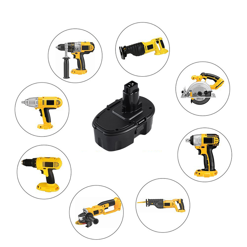 Ni-Cd 18 Volt เปลี่ยนแบตเตอรี่เซลล์สำหรับแบตเตอรี่ Dewalt 18V